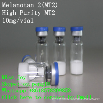 Mt2 alta pureza 10 mg Melanotan 2 Peptide Melanotan II Mt-2 super discreta embalagem segura transporte
